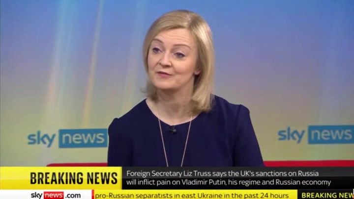 Boris Johnson ‘completely co-operating’ with police, says Liz Truss