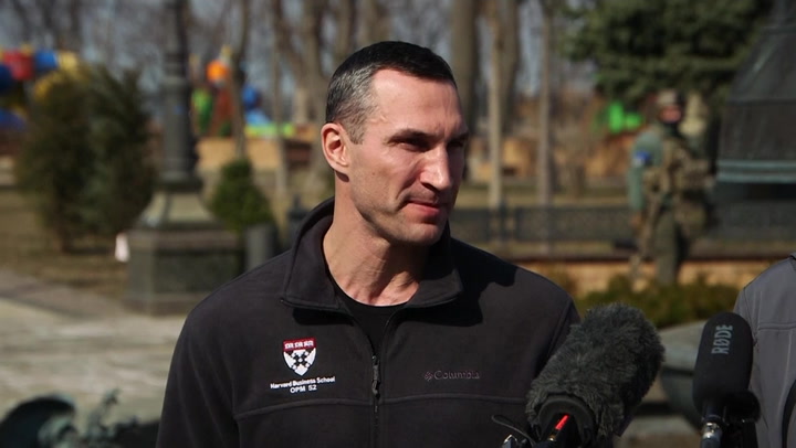 Klitschko brothers accuse Russia of committing war crimes as 300 children killed in Ukraine