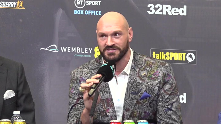 Tyson Fury gives Dillian Whyte new nickname as challenger snubs press conference