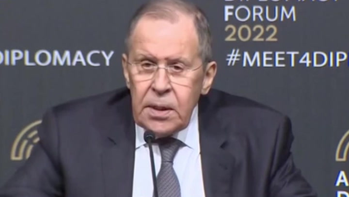 Russian foreign minister says outcry over maternity hospital attack is ‘pathetic’