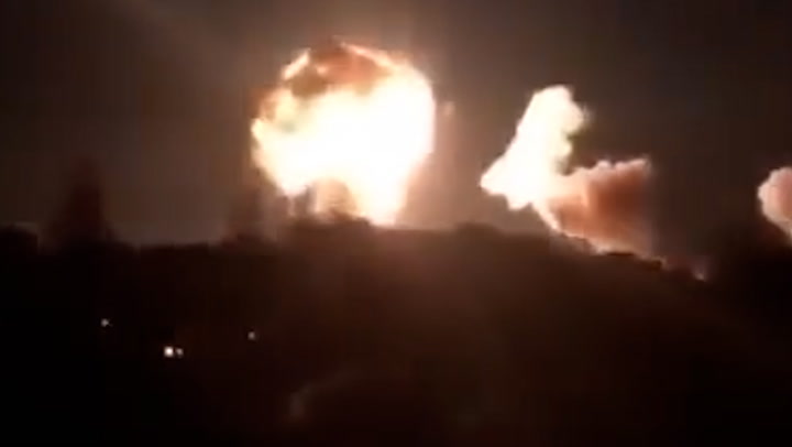 Russian airstrikes his city of Lutsk in Western Ukraine resulting in two dead and six injured
