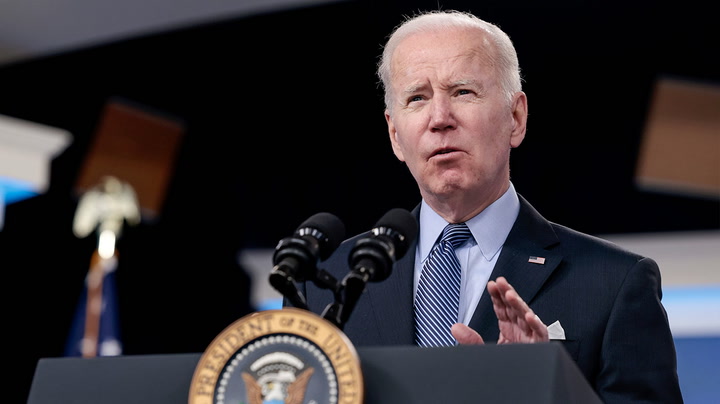 Watch live as Biden gives update on energy prices in the US