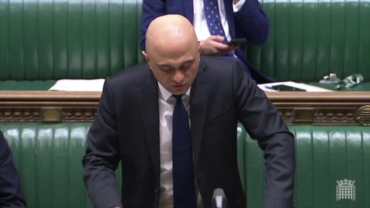 Sajid Javid says 10 million people yet to come forward for NHS care