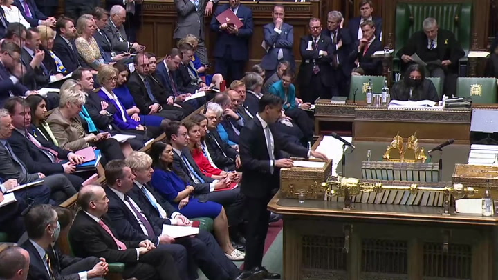 'Is that it?': Heckler shouts at Rishi Sunak after Spring statement in Commons