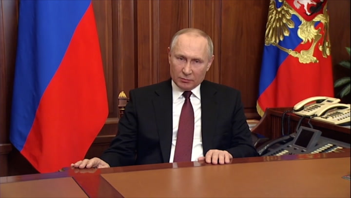 Putin declares military offensive on Ukraine