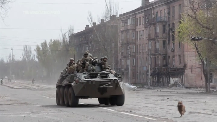 Russian forces continue assault on steel plant in Mariupol