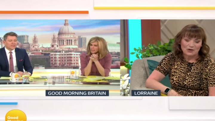 Lorraine Kelly explains how suspicious package sent to her caused ITV evacuation