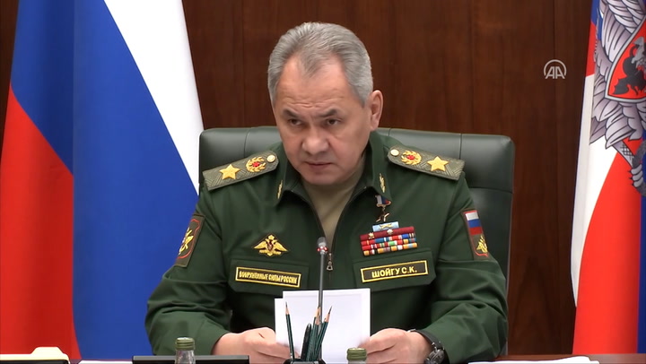 Russian defence minister discusses weapon supply after disappearing for more than two weeks