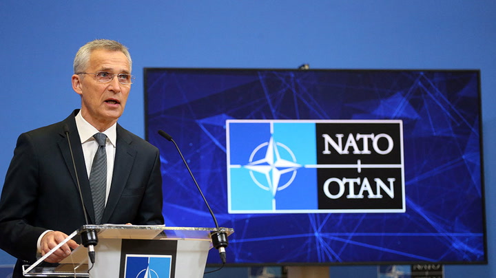 Watch live as Nato Secretary General Stoltenberg holds briefing on Ukraine