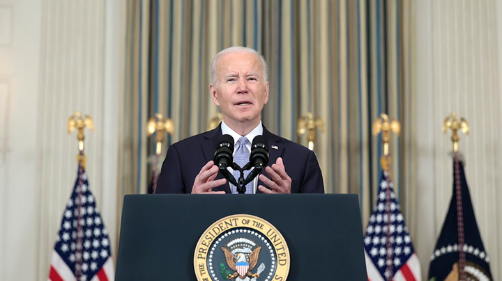 Watch live as Biden outlines plans to tackle US trucking challenges