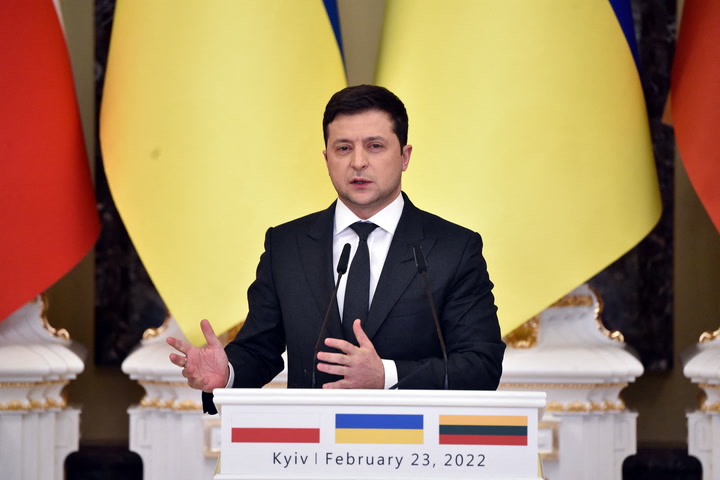 Watch live as Zelensky addresses the Council of Europe to discuss Russia's invasion of Ukraine