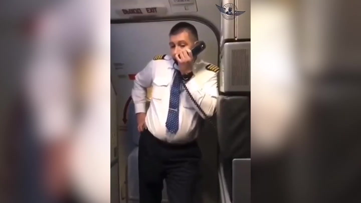 Russian pilot tells passengers he believes war in Ukraine 'is a crime'